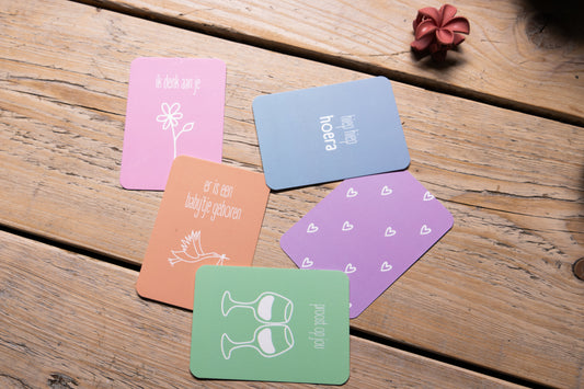 Onze nieuwe minikaartjes zijn binnen