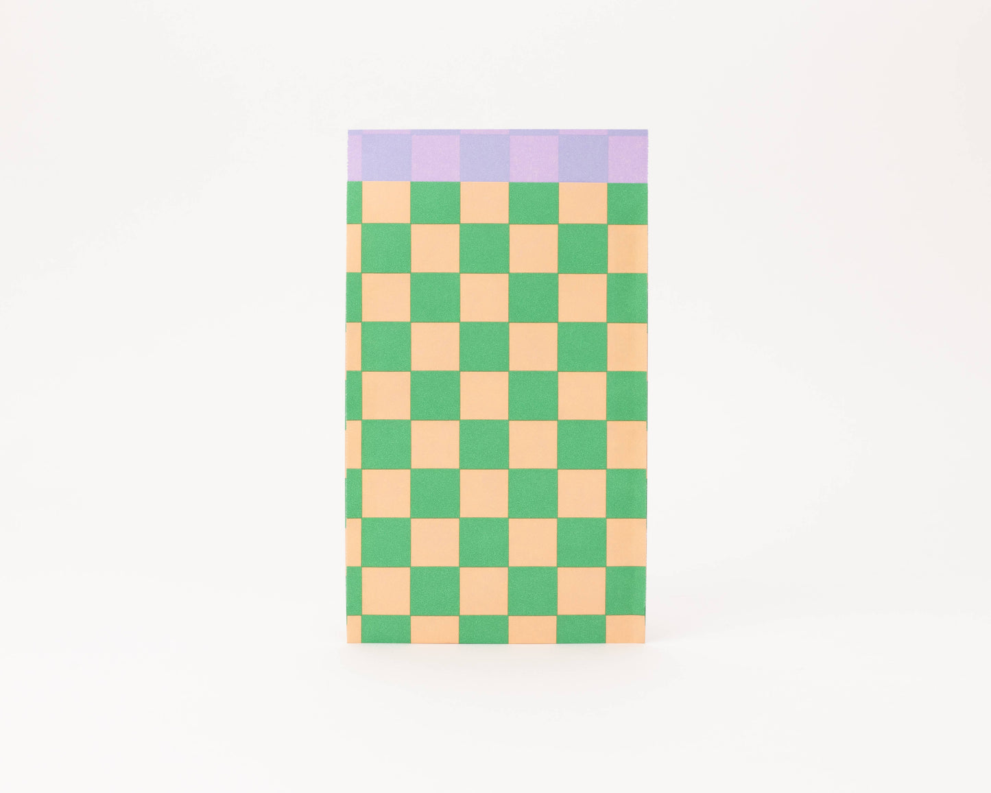 Cadeauzakje schaakbord (groen)