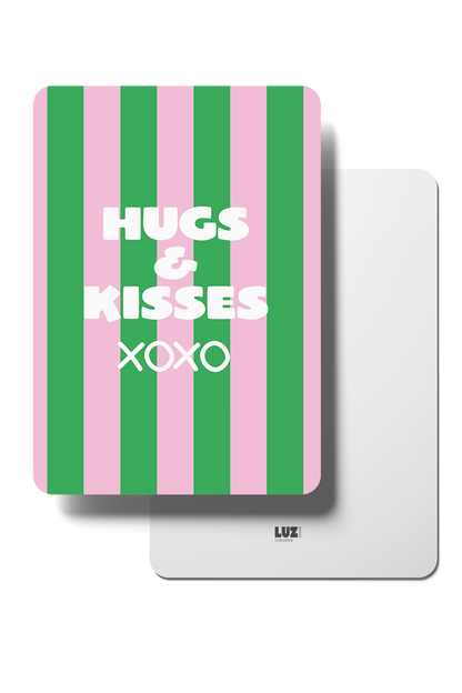 Kaart Hugs & Kisses XOXO