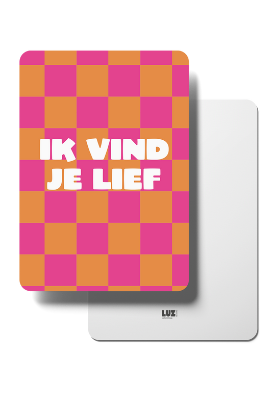 Kaart Ik vind je lief