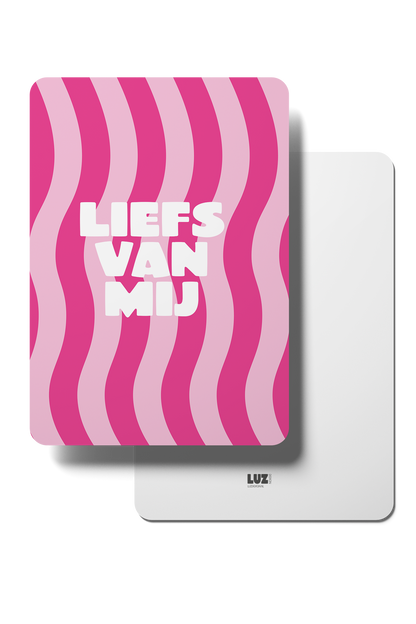 Kaart Liefs van mij